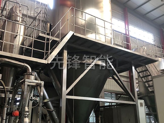 直徑4米帶氣掃及CIP噴霧干燥機（可滿(mǎn)足批量代工生產(chǎn)）